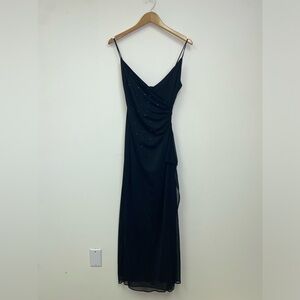 Rampage Clothing Cocktail Dress, Party Dress, Black with rhinestones. Size M